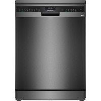 Siemens IQ-500 SN25EC13CE Full Size Dishwasher - Black Stainless Steel, Black