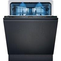 Siemens IQ-500 SN95YX02CG Wifi Connected Fully Integrated Standard Dishwasher - Black Control Panel with Fixed Door Fixing Kit - A Rated, Black