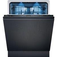 Siemens IQ-500 SN95YX02CG Wifi Connected Fully Integrated Full Size Dishwasher - Black Control Panel with Sliding Door Fixing Kit - A Rated, Black