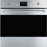 Smeg Classic SO6302M2X Built In Electric Single Oven with Microwave Function - Stainless Steel, Stainless Steel