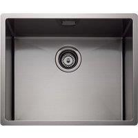 Rangemaster Spectra 1 Bowl Undermount Kitchen Sink - Graphite, Graphite