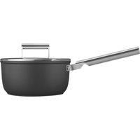 Smeg 50's Style Saucepan 20cm - Black, Black