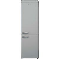 Swan Retro SR11020GRNE 189cm High 70/30 Fridge Freezer - Grey - E Rated, Grey