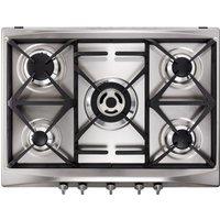 Smeg Cucina SR275XGH2 68cm Gas Hob - Stainless Steel, Stainless Steel