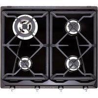 Smeg Victoria SR964NGH 60cm Gas Hob - Black, Black