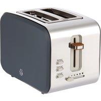 Swan Nordic ST14610GRYN 2 Slice Toaster - Grey, Grey