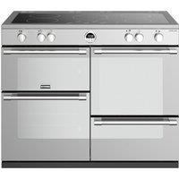 Stoves Sterling 110cm Electric Range Cooker with Induction Hob - Stainless Steel - A Rated, Stainless Steel