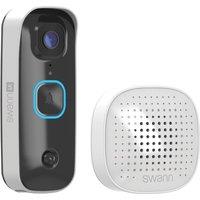Swann Buddy4K Smart Doorbell - Includes Chime White, White