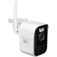 Swann Max Ranger Mini add on camera Smart Home Security Camera - White, White