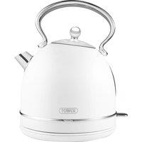 Tower Heritage T10076WHT Kettle - White, White