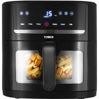 Tower T17117 Air Fryer - Black, Black