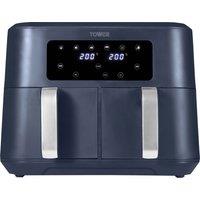 Tower Vortx 8.5L Dual Basket T17137CMNB Air Fryer - Midnight Blue, Blue