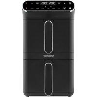 Tower Vortx 11L Dual Layer T17190 Air Fryer - Black, Black