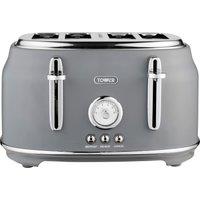 Tower Renaissance T20065GRY 4 Slice Toaster - Grey, Grey