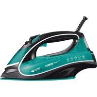 Tower Ceraglide One Temp T22026TL 3100 Watt Iron -Teal, Blue