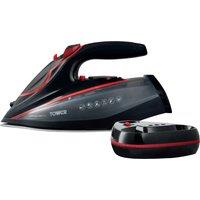 Tower CeraGlide XL Cordless T22035RED 3100 Watt Iron - Black / Red, Black