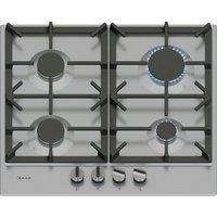NEFF N70 T26CIP8N0 58cm Gas Hob - Stainless Steel, Stainless Steel