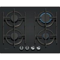 NEFF N70 T26PIP4S0 59cm Gas Hob - Black, Black
