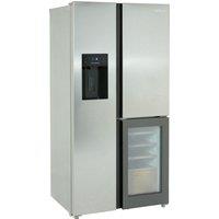 Tesla T530TDXG Frost Free Multi-door American Fridge Freezer - Stainless Steel - E Rated, Stainless Steel