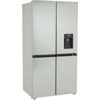 Tesla T560FDX Frost Free Multi-door American Fridge Freezer - Stainless Steel - E Rated, Stainless Steel