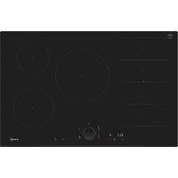 NEFF N90 T68FUV4L0 80cm Induction Hob - Black, Black