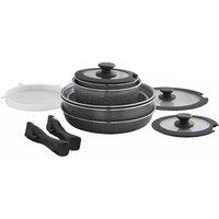 Tower Freedom 13 piece Cookware Set - Graphite, Silver