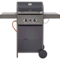 Tower Stealth 2000 2 Burner Gas Barbecue - Black, Black