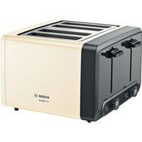 Bosch DesignLine TAT4P447GB 4 Slice Toaster - Cream, Cream