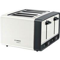 Bosch DesignLine TAT5P441GB 4 Slice Toaster - White, White
