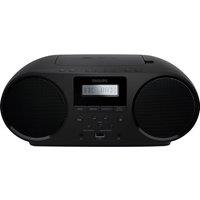 Philips CD Soundmachine TAZ6000/10 Digital Radio with Tuner - Black, Black