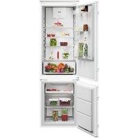 AEG TC7CS18GES 177cm 70/30 Integrated Frost Free Fridge Freezer with Sliding - White - E Rated, White