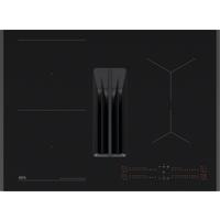 AEG SaphirMatt TCH74B01FZ 71cm Induction Hob - Matt Black - For External / Recirculation Ventilation, Black