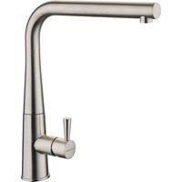 Rangemaster Conical Single Lever Kitchen Tap - Brushed Steel, Stainless Steel