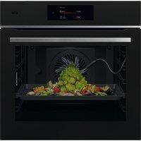 AEG 7000 MealAssist TE7PB731AT Built In Electric Single Oven with Pyrolytic Cleaning - Matt Black - A++ Rated, Black