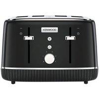 Kenwood Elegancy TFP10.A0BK 4 Slice Toaster - Black, Black