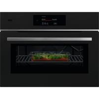 AEG CombiQuick TK8NK721T 49 Litre 46cm High, Built In Combination Microwave Oven - Black, Black