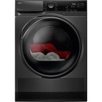 AEG TO718AEU4B 8Kg Heat Pump Tumble Dryer - Onyx - E Rated, Black