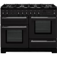 Rangemaster Toledo + TOLP110DFFSL/C 110cm Dual Fuel Range Cooker - Slate - A/A Rated, Graphite