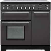 Rangemaster Toledo + TOLP90EISL/C 90cm Electric Range Cooker with Induction Hob - Slate - A/A Rated, Graphite