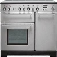 Rangemaster Toledo + TOLP90EISS/C 90cm Electric Range Cooker with Induction Hob - Stainless Steel - A/A Rated, Stainless Steel