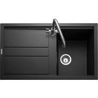 Rangemaster Topaz 1 Bowl Inset Kitchen Sink - Charcoal, Charcoal