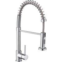 Rangemaster Pro Spray Single Lever Kitchen Tap - Chrome, Chrome