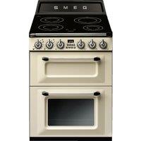Smeg Victoria TR62IP2 60cm Electric Cooker with Induction Hob - Cream - A/A Rated, Cream