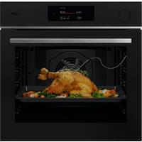 AEG 7000 MealAssist TR7PB731ST Built In Electric Single Oven with Pyrolytic Cleaning - Matt Black - A++ Rated, Black