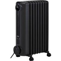 De'Longhi Radia S TRRS0920E.G Oil Filled Radiator 2000W - Dark Grey, Grey