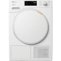 Miele 125 Edition TSC663 WP Wifi Connected 8Kg Heat Pump Tumble Dryer - White - A+++ Rated, White