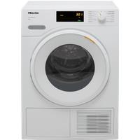 Miele TSD263WP Wifi Connected 8Kg Heat Pump Tumble Dryer - White - A++ Rated, White
