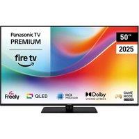 Panasonic W85BEY 50" 4K Ultra HD QLED Smart Fire Freely TV [2025] - TV-50W85BEY, Black