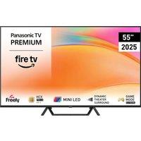 Panasonic W95B 55" 4K Ultra HD MiniLED Smart Fire Freely TV [2025] - TV-55W95BEB, Black