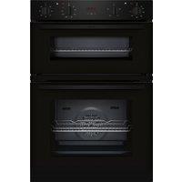 NEFF N30 U1DCC0AK3B Built In Electric Double Oven - Black - A/B Rated, Black